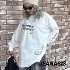 【ZOZO限定】JEANASIS ストリートグラフィックロンT 完売品のサムネイル