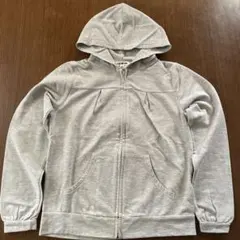 CLEF DE SOL レディースグレー ジップパーカー Mのサムネイル