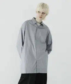 remer / ルーズスタンダードオーバーシャツ / ライトブルー / Sサイズ