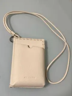 ADD CULUMN スマホショルダーバッグ ベージュ