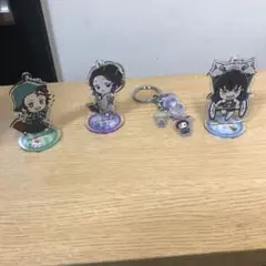 鬼滅の刃キーホルダー4個