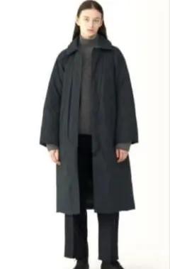 MUJI Labo婦人（M）ダウンコート ブラック