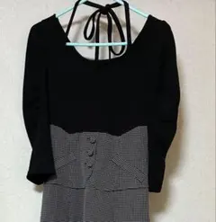 チョーカーギャザーコルセットワンピース　ダズリン