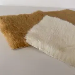 ハギレ ファー生地 2枚