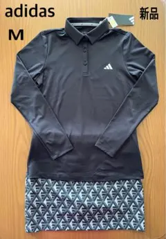 新品　アディダス　adidas ゴルフ ポロシャツ スカート 上下セット M