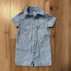 RALPH LAUREN デニムロンパース 9m