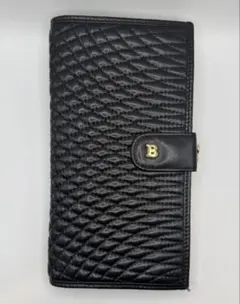 【BALLY✨️】長財布 ゴールド金具 がま口 ブラックのサムネイル