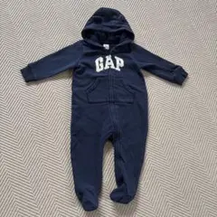 GAPフード付きロンパース　70cm 12month ネイビー