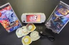 PSP1000+充電コード(USB)+メモリー+バッテリー(新品)+7本セット♪