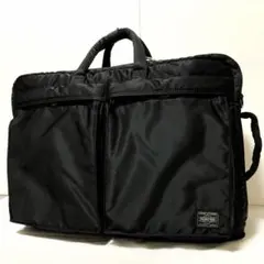 極美品✨ポーター タンカー ビジネスバッグ3way 2層 A4可 黒 吉田カバン