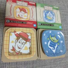 Disney　トイ・ストーリー　一番くじ　プレートコレクション　ウッディ