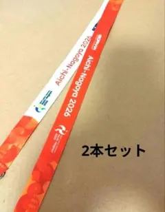 361°愛知 名古屋2026 アジア大会 ネックストラップ 2本セット