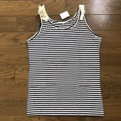 CINEMA CLUB ストライプタンクトップ Lサイズ Honeysのサムネイル