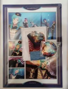 あんスタ　深海奏汰　五奇人　エレメント　缶バッジ　アクスタ　クリアファイル