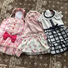 ペットパラダイス　犬服 ワンピース　　　セット