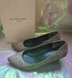 ジルスチュアート　茶色　レザーJILLSTUART shoe パンプス 23cmのサムネイル
