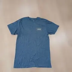 US 企画VANS ダークブルー TシャツM