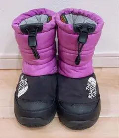 THE NORTH FACE 子ども用スノーブーツ 紫/黒 20cm