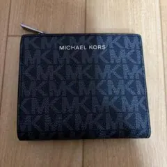 MICHAEL KORS 二つ折り財布 ネイビー