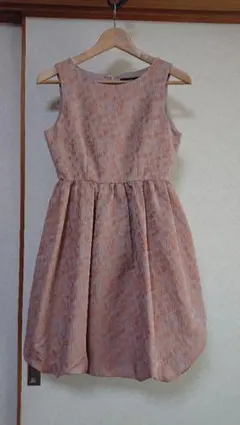 ☆ kaene ☆ カエン ジャガード バルーン ワンピース フォーマル