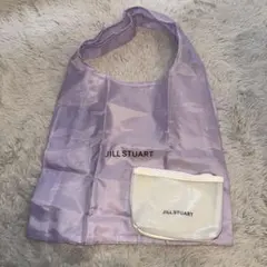 JILL STUART 薄紫エコバッグ