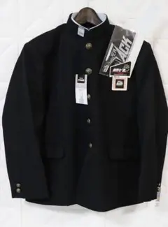 未使用 男子詰襟学生服 学ラン 170B 中学高校 トンボ学生服ハイパーブラック