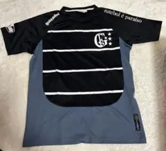 goleador ストライプシャツ 黒/青