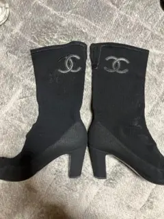 最終価格 美品♡ CHANEL メッシュ ブーツ
