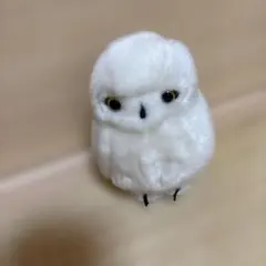 ホワイトフクロウ ぬいぐるみ 吉徳 りくのなかまたち 白ふくろう