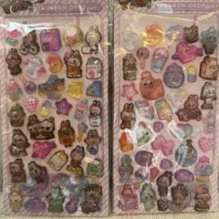 ラブブ☆ウォーターボンボンドロップシール 2枚セット