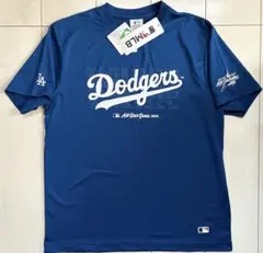 新品　Mサイズ　MLB ドジャース　半袖Tシャツ　2025オールスター　ブルー②
