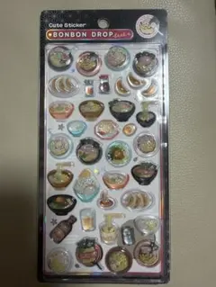 【新作】正規品　ボンボンドロップシール　和柄　ラーメン
