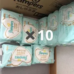 【新品未使用】Pampers おしりふき 56枚入り×10個セットのサムネイル