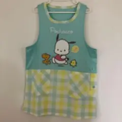 未使用に近い　ポチャッコ　エプロン　保育士　幼稚園　サンリオのサムネイル