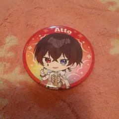 あっとくん　缶バッジ　AMPTAK STPR