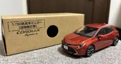 1／30ミニカー。トヨタ非売品。カローラスポーツ。 - メルカリ