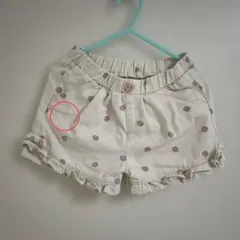 フタフタ バースデイ ショートパンツ 100㎝