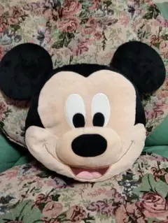 ミッキーマウス　BIGぬいぐるみ　クッション　ディズニー