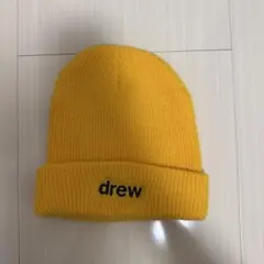 drew house ニット帽 イエロー