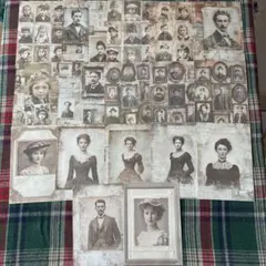 コラージュ　ジャンクジャーナル　17枚　セット　素材　日記　紙もの　おすそ分け