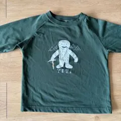 mont-bell YETI Tシャツ ダークグリーン