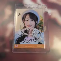 イコラブ 音嶋莉沙 生写真 直筆 木漏れ日メゾフォルテ ヨリ イラストあり