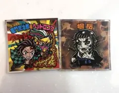 鬼滅の刃 ビックリマンチョコシール　無限城編　 竈門炭治郎＆ヘッドロココ 獪岳