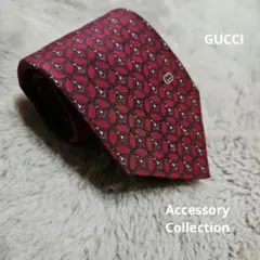 GUCCI　グッチ　GGロゴ　ヴィンテージ　レア　ネクタイのサムネイル
