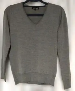 MISCH MASCH グレー Vネック セーター 38