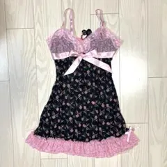 y2k フェアリーグランジ　姫ギャル　MARS系　LIZLISA系　花柄レース