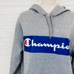 【004480】Champion ロゴ パーカー L