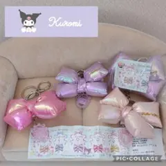 サンリオ ぷっくりリボンチャーム Kuromi 推し活 ガチャガチャ