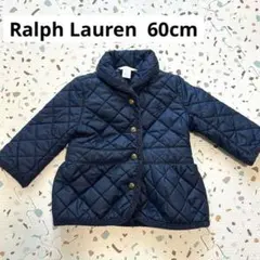 Ralph Laurenキルティング アウター 6M ネイビー ラルフローレン