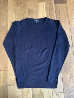 JOHN SMEDLEY ネイビー 長袖カットソーのサムネイル